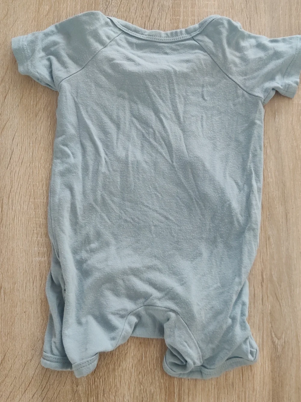 Kyte BABY Light Blue/Gray Infant Bodysuit Romper Size 3-6mo